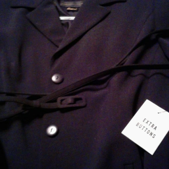 NWT,Vintage 90s,CLASSY,Long, Black, Blazer/Jacket/Dress by Classiques Entierπ€ - Picture 10 of 14